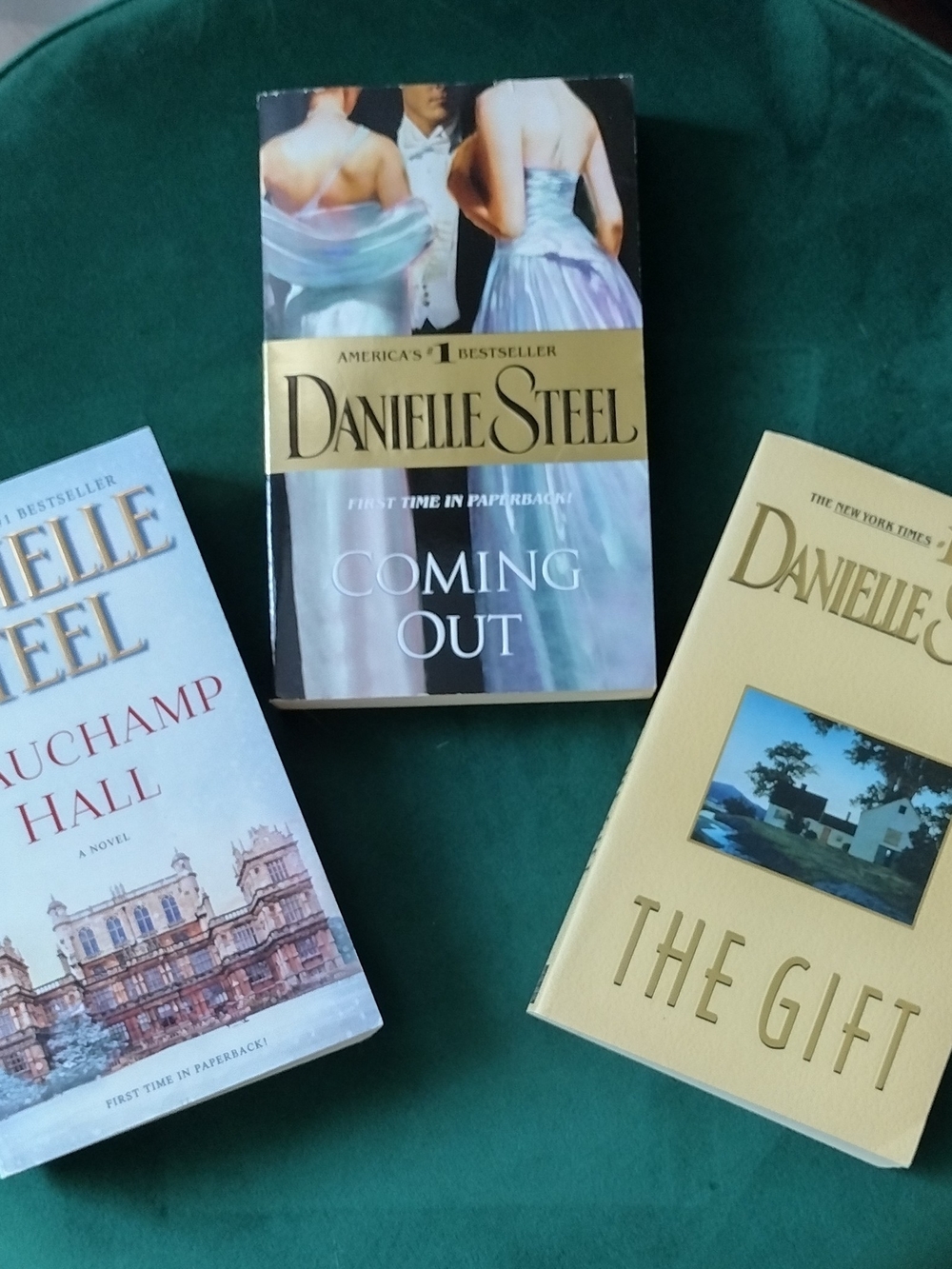 Danielle Steel Coming Out / The Gift / Beauchamp Hall Paperback Books
